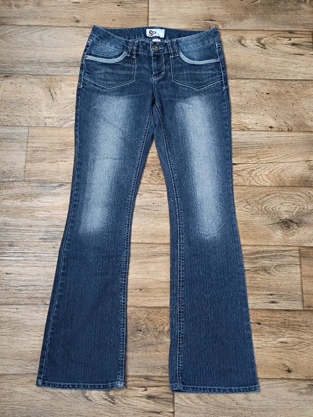Y2K SO Low rise Bootcut Denim Jeans Women's Size 7 (30 Waist)